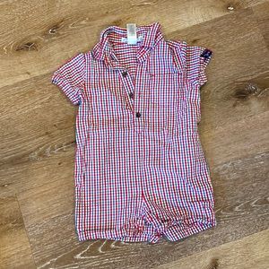 Janie and Jack cotton romper (6-12 mts)